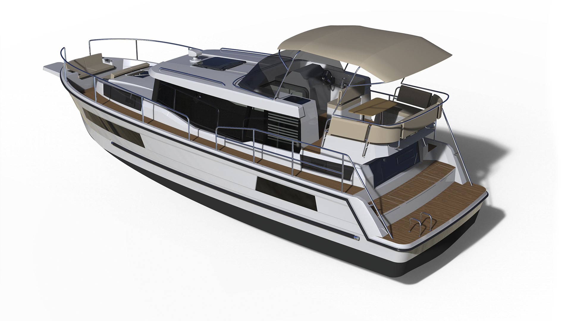 BaltYacht Balt 37 GRAND, Balt 37 GRAND, Balt 37, Хаусбот Balt 37 GRAND, HOUSEBOAT Balt 37 GRAND, моторная яхта Balt 37 Grand, водоизмещающее судно, плавучий дом