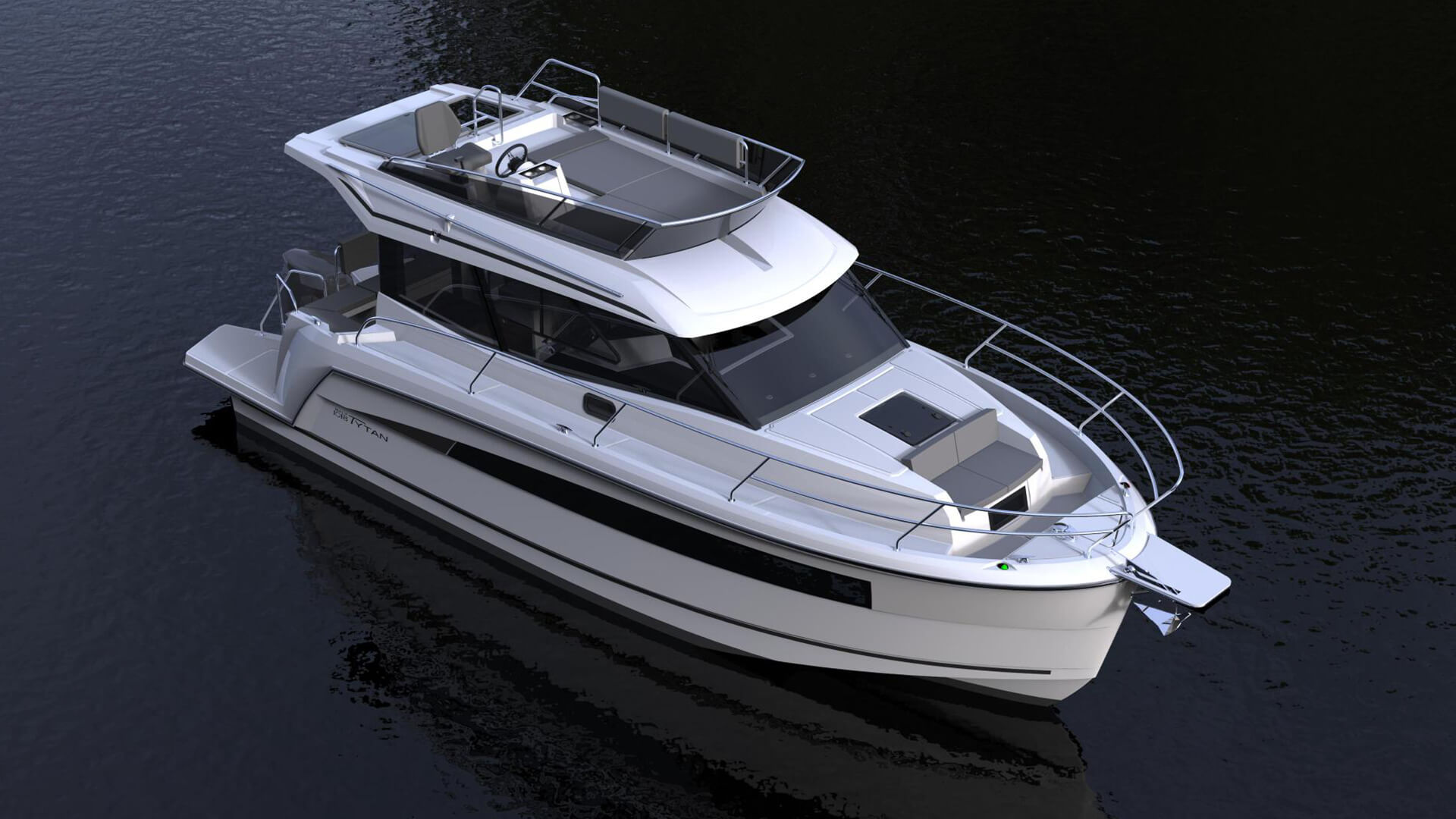 BaltYacht Balt 1018 TYTAN, Balt 1018 TYTAN, Balt 1018, моторная яхта Balt 1018 TYTAN, Полуглиссирующая яхта BaltYacht, Полуглиссирующее прогулочное судно BaltYacht