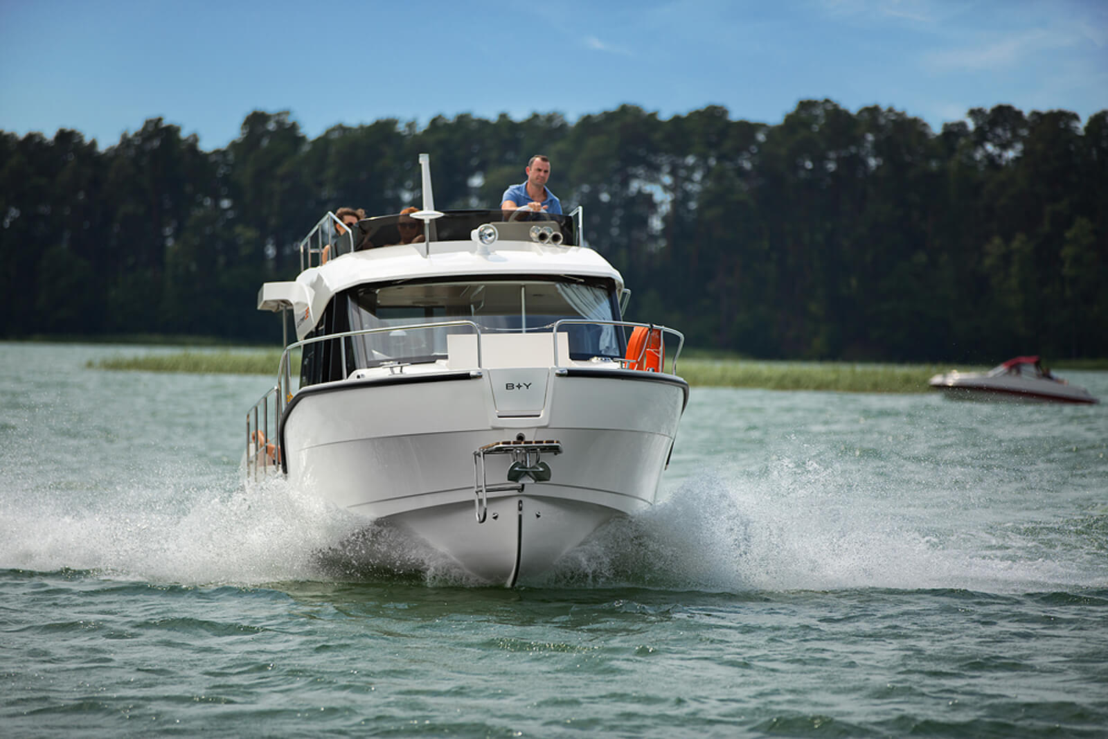 BaltYacht SunCamper 35, BaltYacht Sun Camper 35, SunCamper 35, Sun Camper 35, Balt SC35, Balt SC 35, Balt Хаусбот, HOUSEBOAT, водоизмещающее судно, плавучий дом