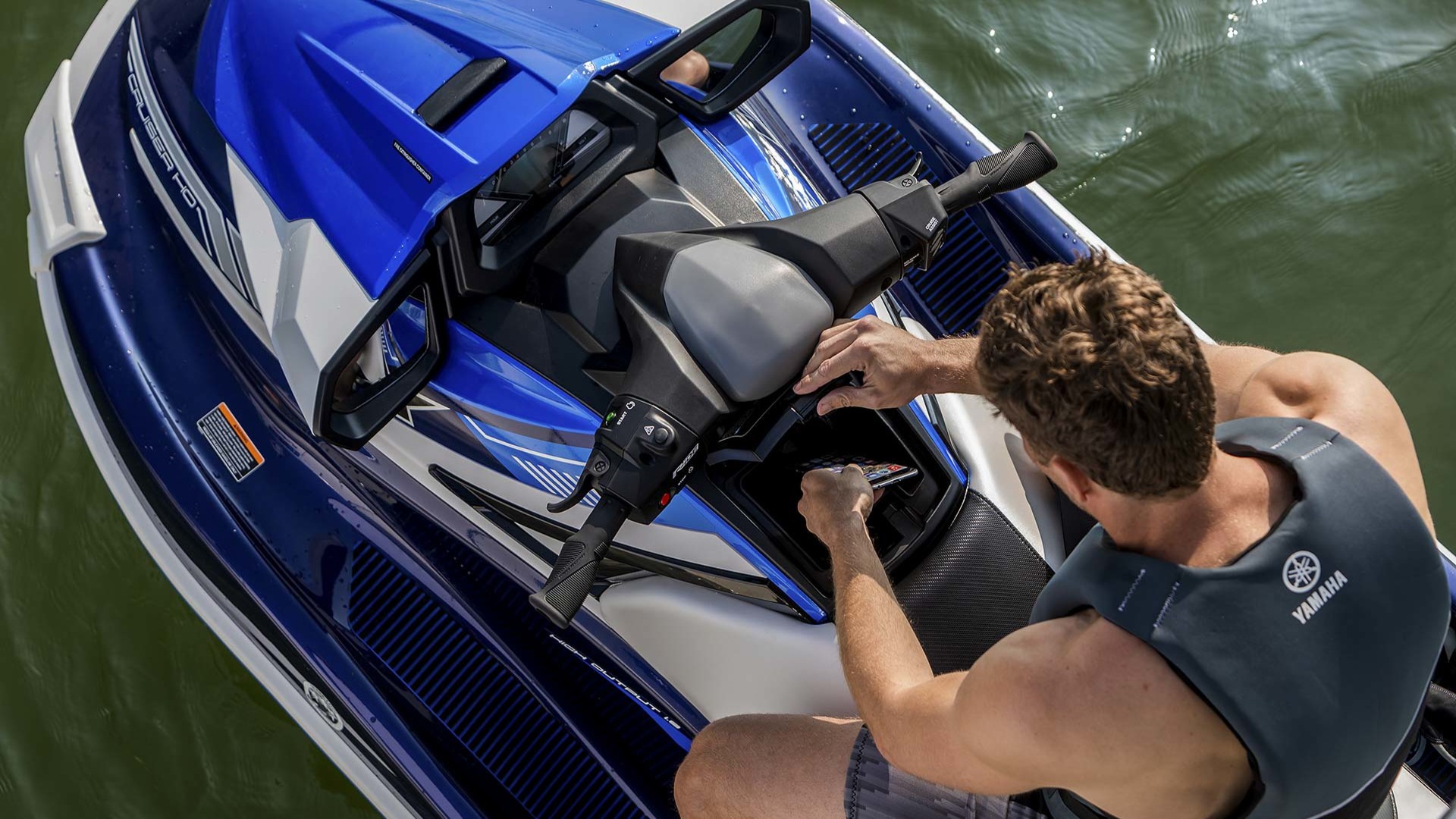 Гидроцикл Yamaha VX Cruiser High Output Yamaha VX Cruiser HO, Yamaha VX Cruiser High Output, Водный мотоцикл Yamaha VX Cruiser High Output, гидроцикл Yamaha VX Cruiser High Output