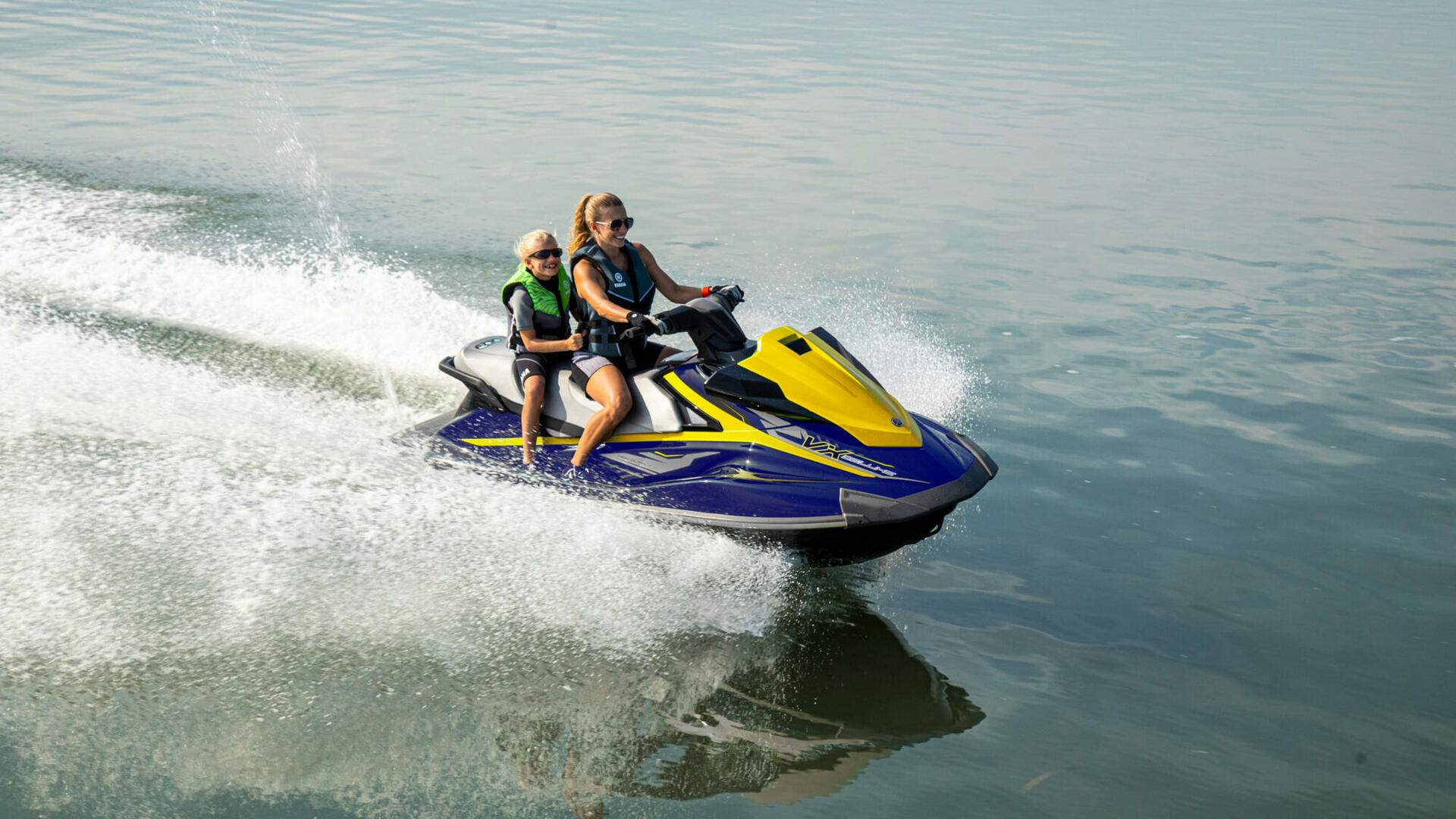 Гидроцикл Yamaha VX Deluxe Waverunners Yamaha VX Deluxe, Yamaha VX Deluxe, Водный мотоцикл Yamaha VX Deluxe, гидроцикл Yamaha VX Deluxe