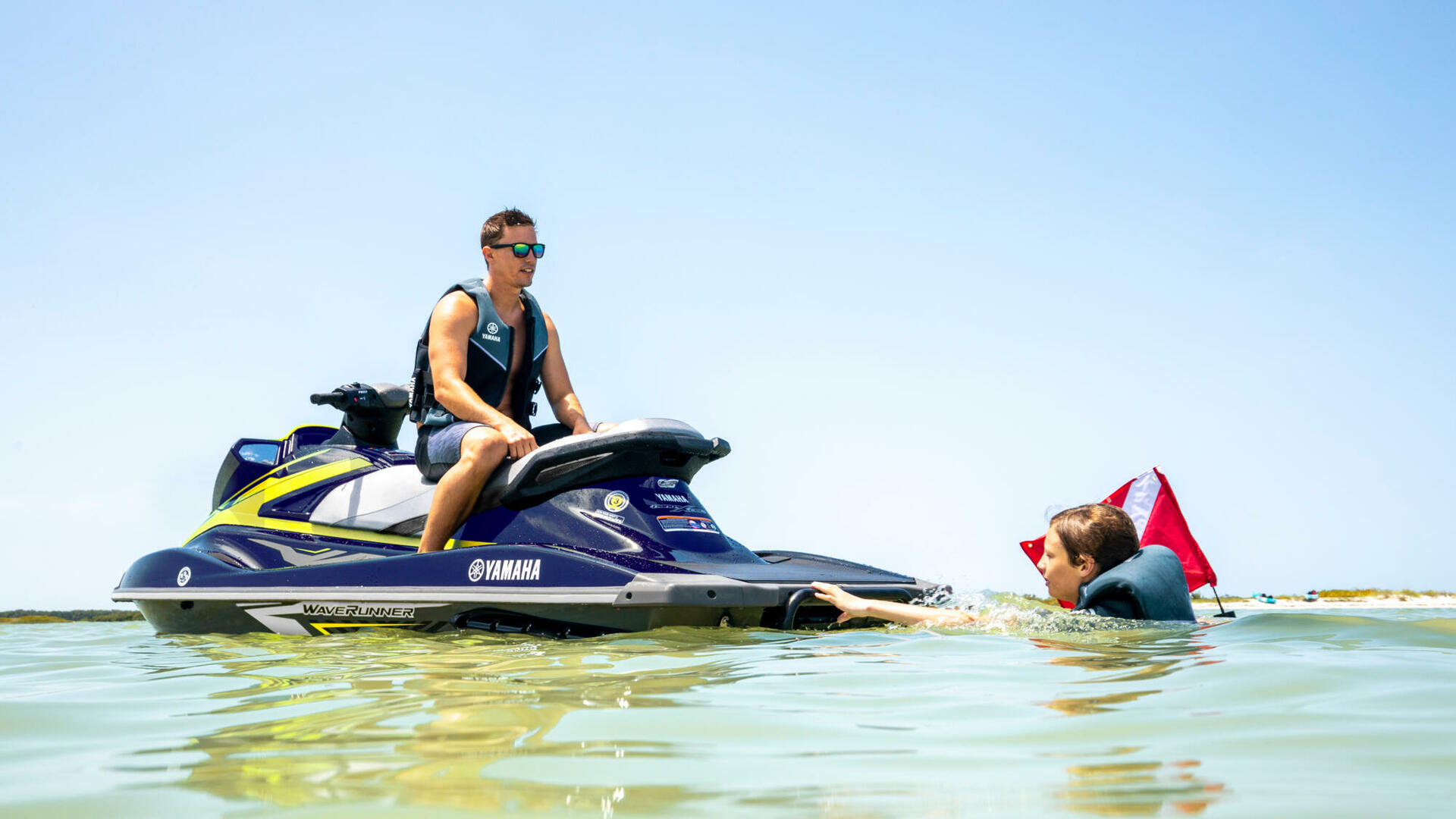 Гидроцикл Yamaha VX Deluxe Waverunners Yamaha VX Deluxe, Yamaha VX Deluxe, Водный мотоцикл Yamaha VX Deluxe, гидроцикл Yamaha VX Deluxe