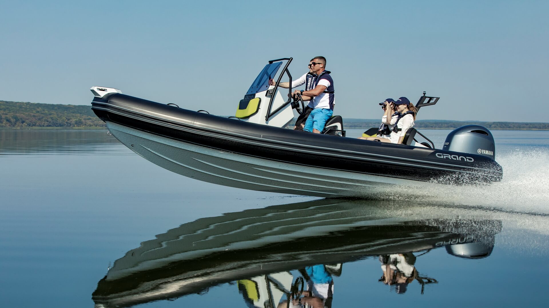 Надувная лодка с жестким дном GRAND Drive Line D600L GRAND Drive Line, GRAND Drive, GRAND D600L, GRAND Drive D600 LUX, GRAND RIB, Pro RIB, надувная лодка GRAND Drive D600L, Rigid Inflatable Boats GRAND