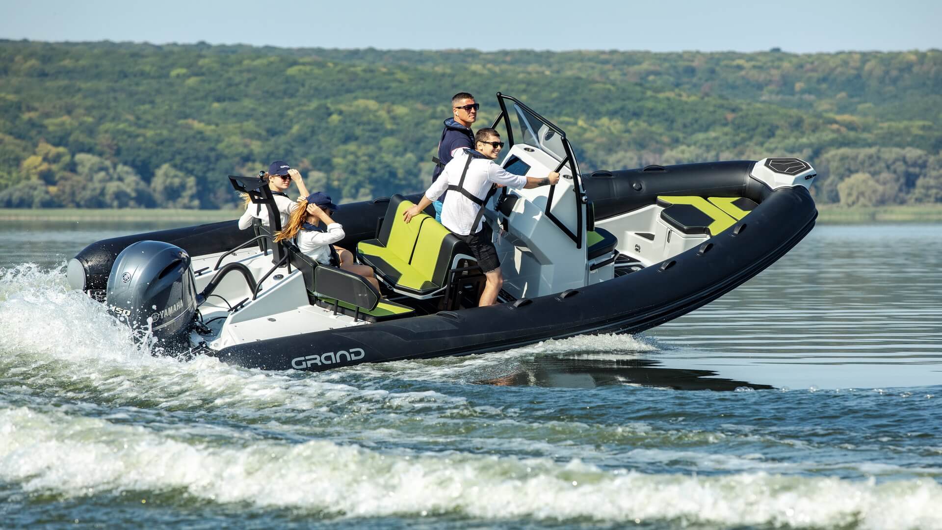 Надувная лодка с жестким дном GRAND Drive Line D600L GRAND Drive Line, GRAND Drive, GRAND D600L, GRAND Drive D600 LUX, GRAND RIB, Pro RIB, надувная лодка GRAND Drive D600L, Rigid Inflatable Boats GRAND