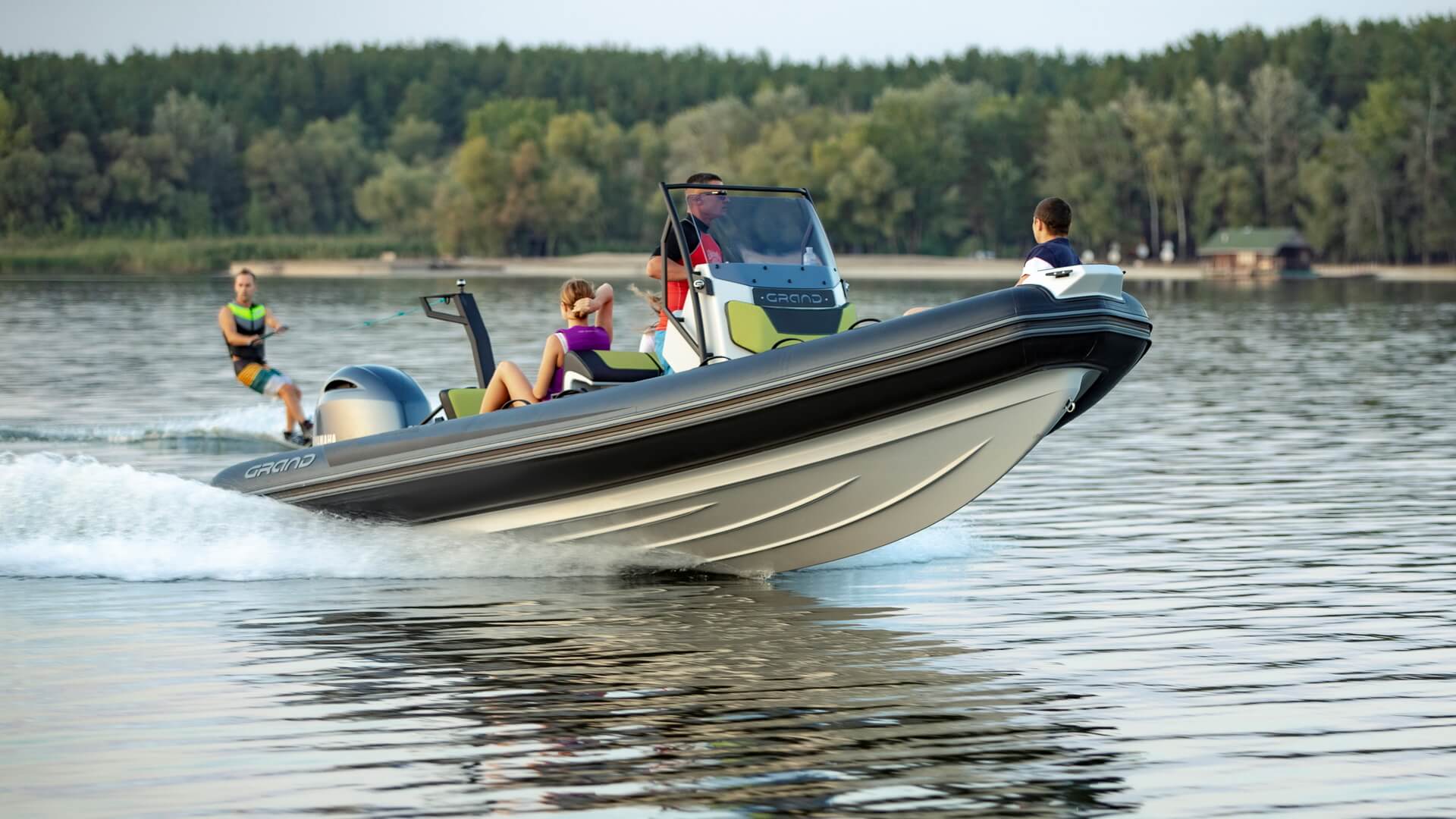 Надувная лодка с жестким дном GRAND Drive Line D600L GRAND Drive Line, GRAND Drive, GRAND D600L, GRAND Drive D600 LUX, GRAND RIB, Pro RIB, надувная лодка GRAND Drive D600L, Rigid Inflatable Boats GRAND