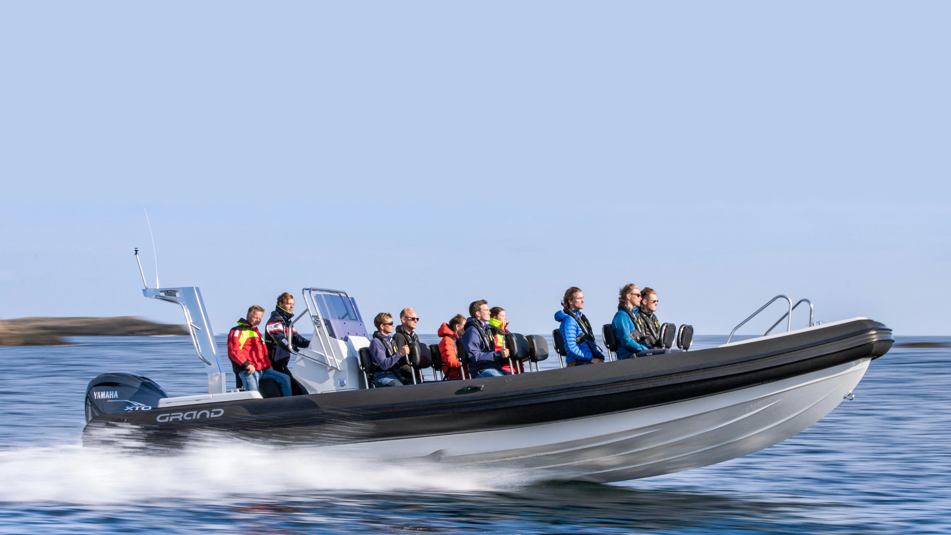 GRAND Drive Line D950 - Надувная лодка с жестким дном (RIB) Надувная лодка GRAND Drive Line D950, Grand Drive Line D950, GRAND D950, D950, Надувная лодка GRAND D950, Надувная лодка RIB GRAND, Надувная лодка с жестким дном GRAND D950, GRAND Drive 950, RIB лодка