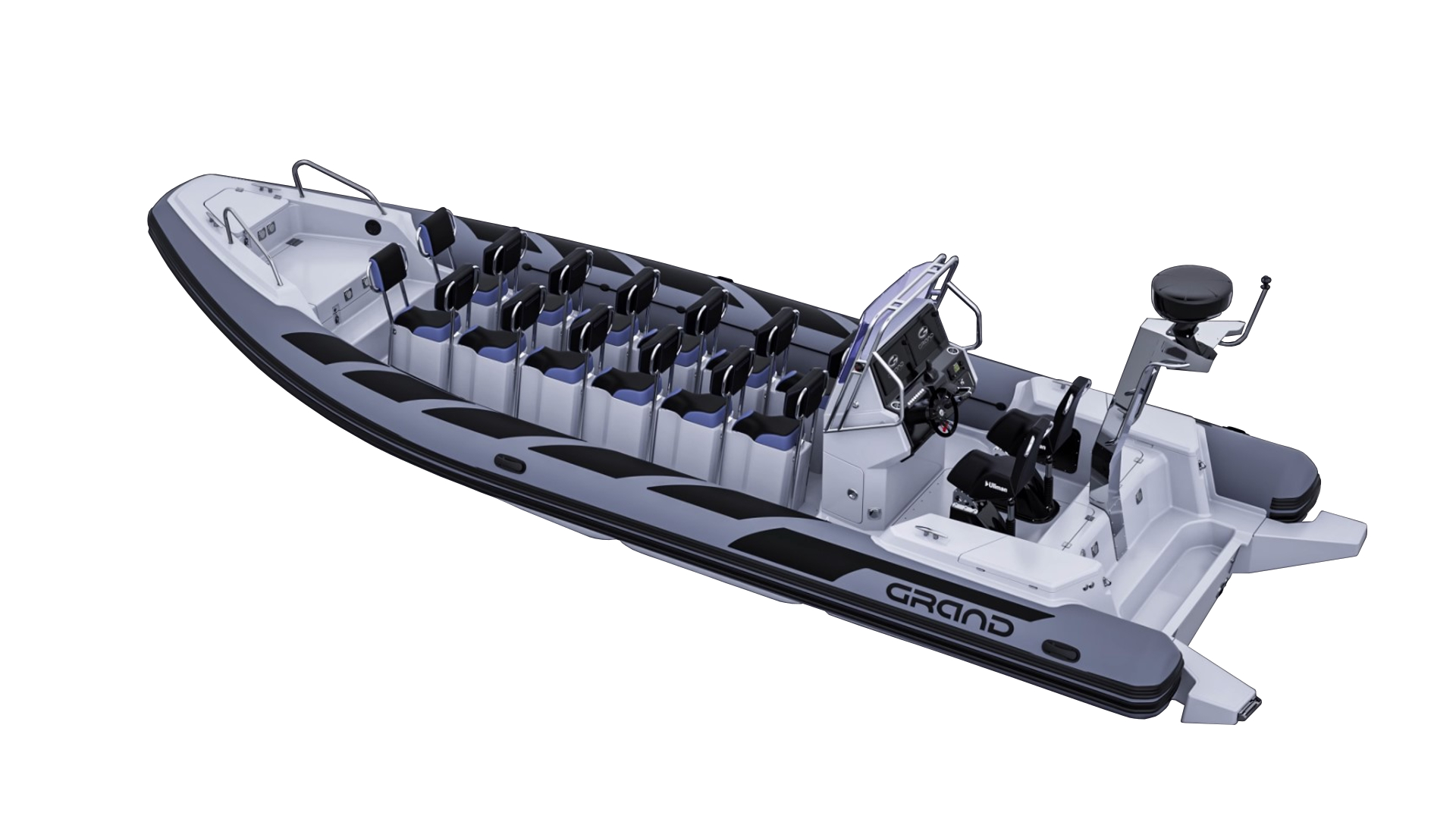 GRAND Drive Line D950 - Надувная лодка с жестким дном (RIB) Надувная лодка GRAND Drive Line D950, Grand Drive Line D950, GRAND D950, D950, Надувная лодка GRAND D950, Надувная лодка RIB GRAND, Надувная лодка с жестким дном GRAND D950, GRAND Drive 950, RIB лодка