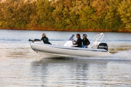 Надувная лодка GRAND Golden Line G480LF, подвесной лодочный мотор Mercury F60, GRAND Golden Line G480LF, GRAND G480LF