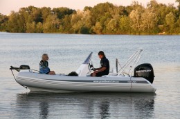 Надувная лодка GRAND Golden Line G480LF, подвесной лодочный мотор Mercury F60, GRAND Golden Line G480LF, GRAND G480LF