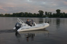 Надувная лодка GRAND Golden Line G480LF, подвесной лодочный мотор Yamaha F70AETL, GRAND Golden Line G480LF, GRAND G480LF