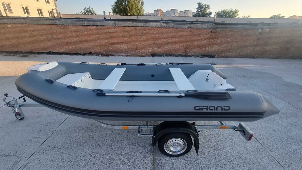 Надувная лодка с жестким дном GRAND Silver Line S370N, Надувная лодка GRAND Silver Line S370N, GRAND Silver Line S370N, GRAND S370N, GRAND S370NF, GRAND S370N, Rigid Inflatable Boats GRAND, RIB GRAND