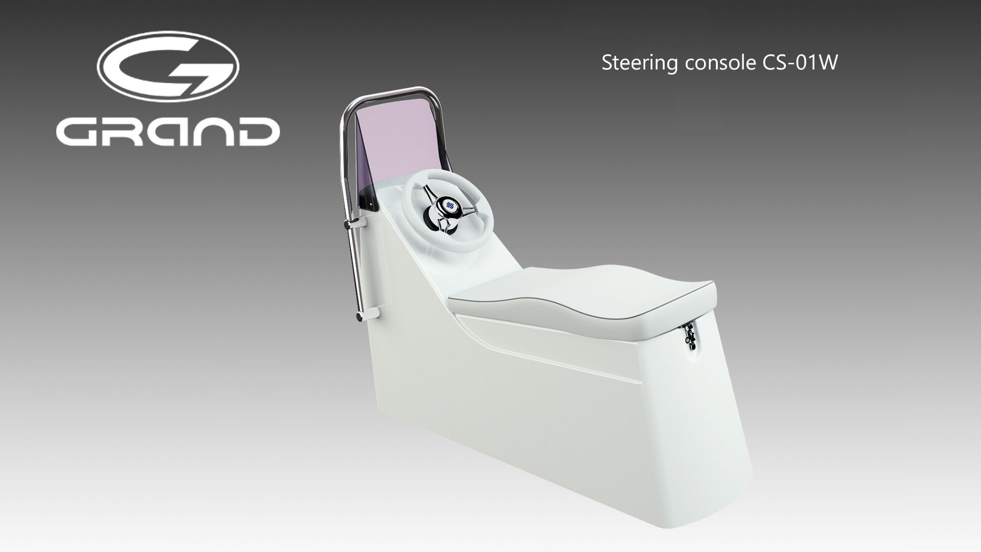 Ветровое стекло и поручень для рулевой консоли CS-01