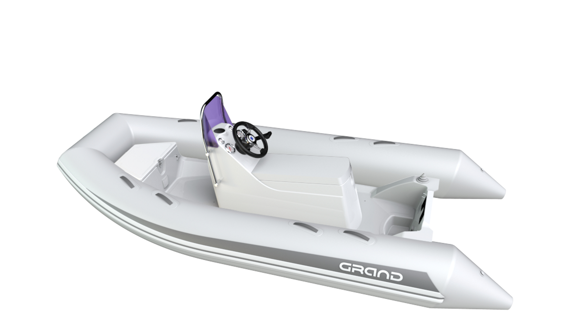 Надувная лодка с жестким дном GRAND Silver Line S370NS, Надувная лодка GRAND Silver Line S370NS, GRAND Silver Line S370NS, GRAND Silver Line S370NSF, GRAND S370NS, GRAND S370NSF, GRAND S370N, Rigid Inflatable Boats GRAND, RIB GRAND