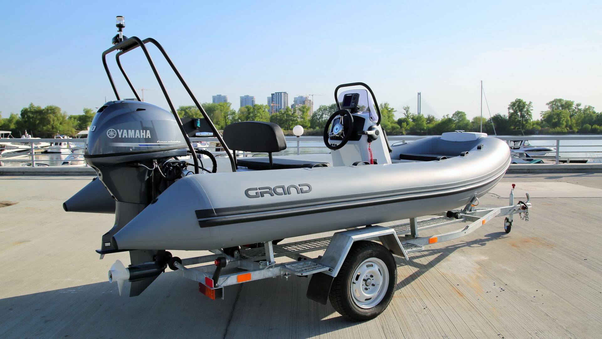 GRAND Silver Line S420NL - Надувная лодка с жестким дном Надувная лодка с жестким дном GRAND Silver Line S420NL, Надувная лодка GRAND Silver Line S420NL, GRAND Silver Line S420NL, GRAND Silver Line S420NLF, GRAND S420NL, GRAND S420NLF, GRAND S420, Надувная лодка GRAND, Надувная лодка ГРАНД, Надувная лодка с жестким дном, RIB, Rigid Inflatable Boats