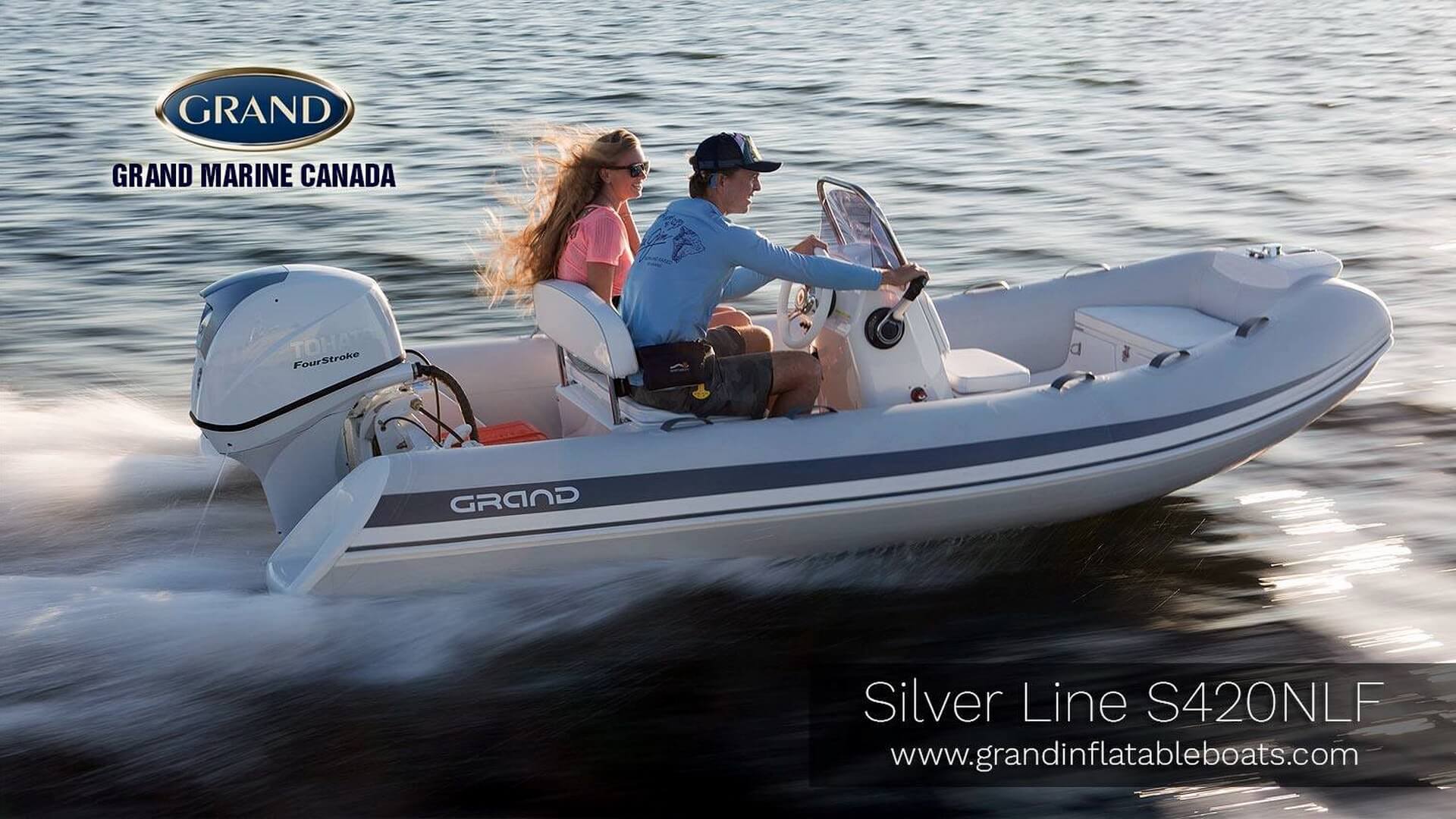 GRAND Silver Line S420NLF - Надувная лодка с жестким дном Надувная лодка с жестким дном GRAND Silver Line S420NL, Надувная лодка GRAND Silver Line S420NL, GRAND Silver Line S420NL, GRAND Silver Line S420NLF, GRAND S420NL, GRAND S420NLF, GRAND S420, Надувная лодка GRAND, Надувная лодка ГРАНД, Надувная лодка с жестким дном, RIB, Rigid Inflatable Boats