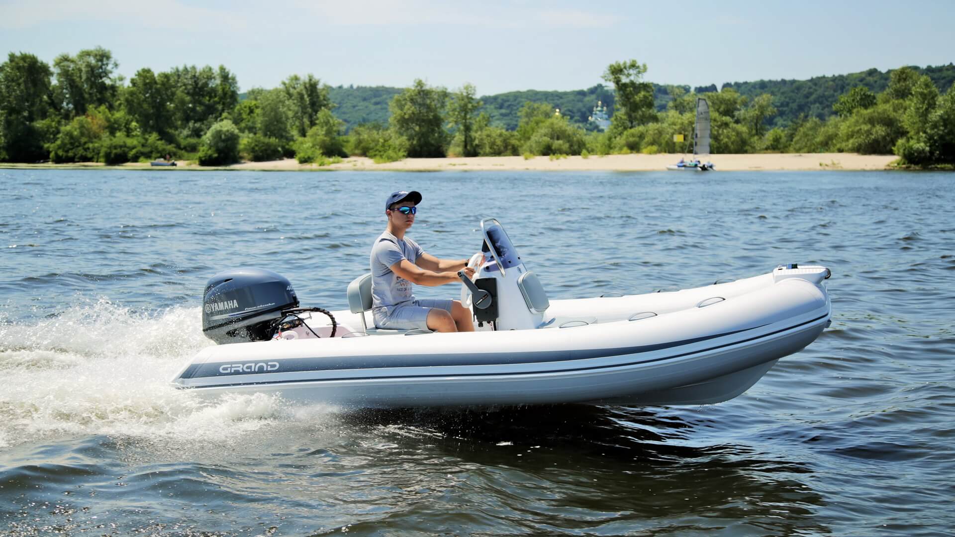 GRAND Silver Line S420NLF - Надувная лодка с жестким дном Надувная лодка с жестким дном GRAND Silver Line S420NL, Надувная лодка GRAND Silver Line S420NL, GRAND Silver Line S420NL, GRAND Silver Line S420NLF, GRAND S420NL, GRAND S420NLF, GRAND S420, Надувная лодка GRAND, Надувная лодка ГРАНД, Надувная лодка с жестким дном, RIB, Rigid Inflatable Boats