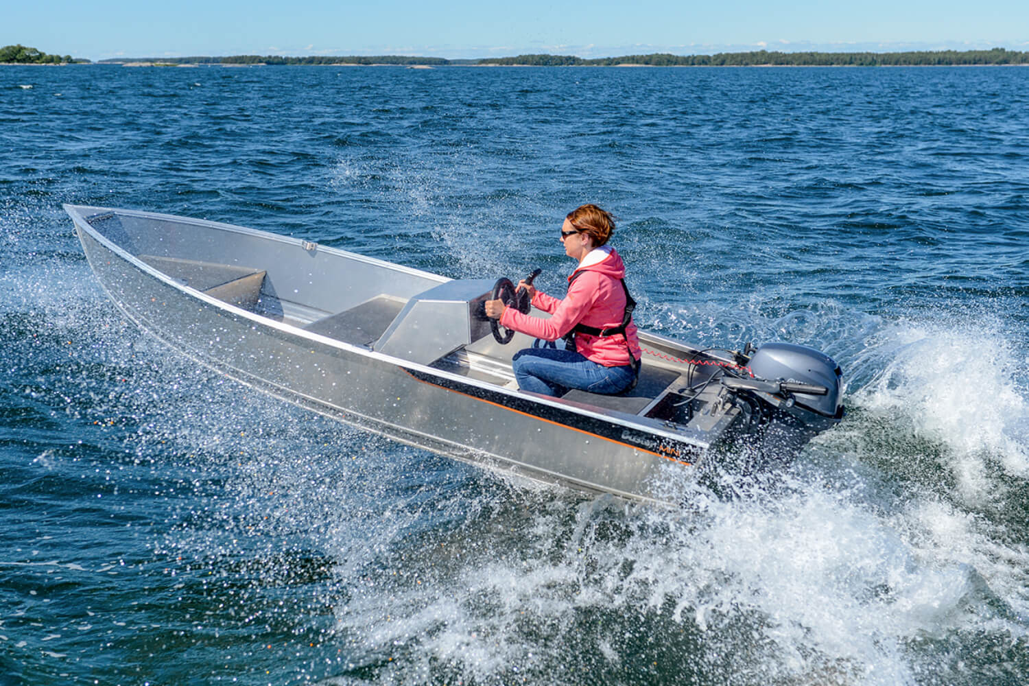 BUSTER MINI SPORT - Алюминиевая лодка BUSTER MINI SPORT, Алюминиевая лодка Buster, Алюминиевая лодка Buster MINI SPORT, Aluminium boat BUTSER MINI SPORT, Алюмінієвий човен Buster MINI SPORT, Алюминиевый катер Buster MINI SPORT
