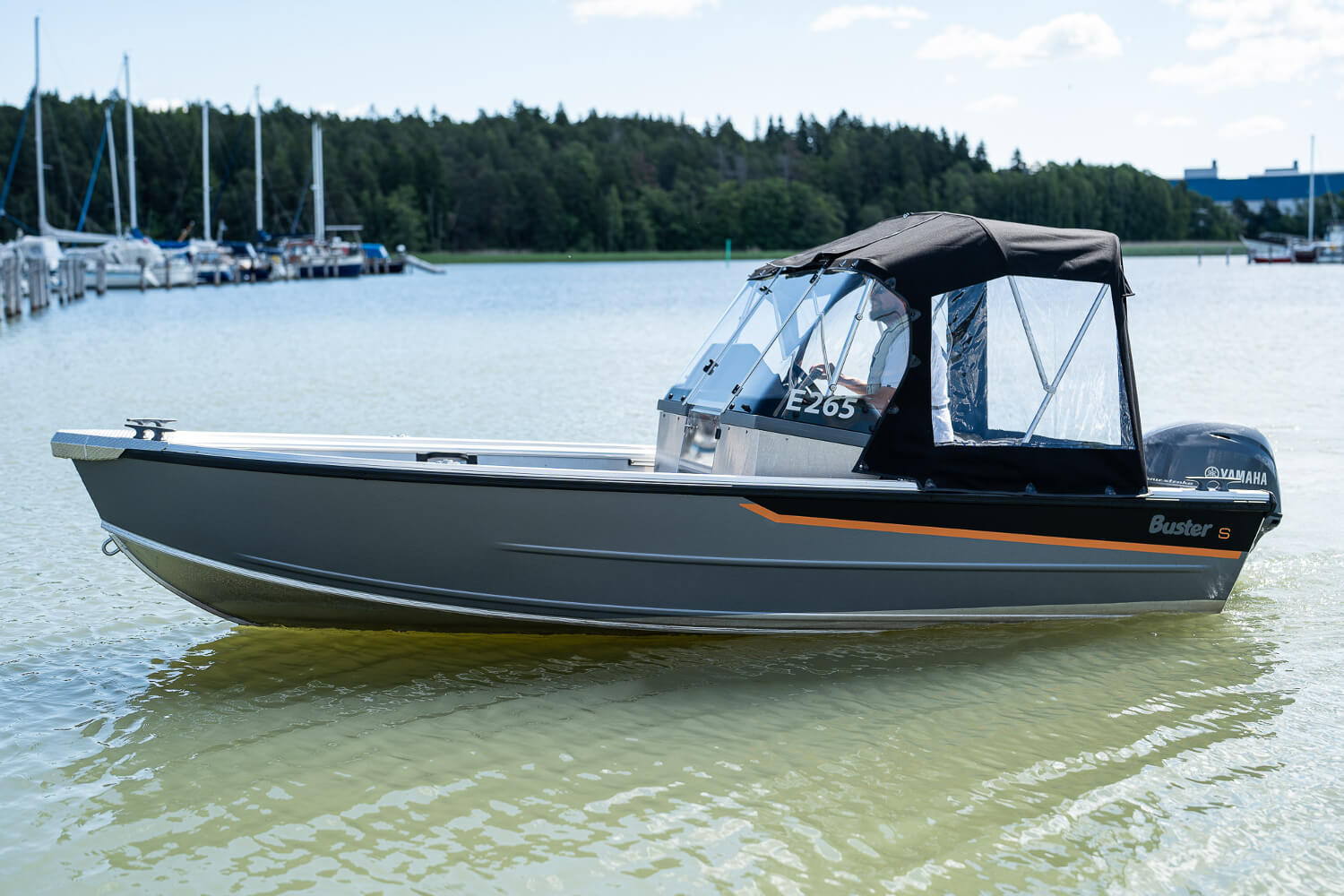 BUSTER S2 - Алюминиевая лодка BUSTER S2, Алюминиевая лодка Buster, Алюминиевая лодка Buster S2, Aluminium boat BUSTER S2, Алюмінієвий човен Buster S2, Алюминиевый катер Buster S2, Алюмінієвий катер Buster S2