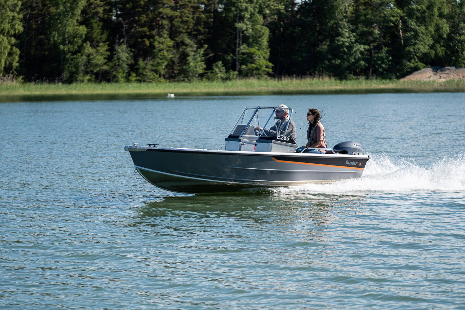 BUSTER S2 - Алюминиевая лодка BUSTER S2, Алюминиевая лодка Buster, Алюминиевая лодка Buster S2, Aluminium boat BUSTER S2, Алюмінієвий човен Buster S2, Алюминиевый катер Buster S2, Алюмінієвий катер Buster S2