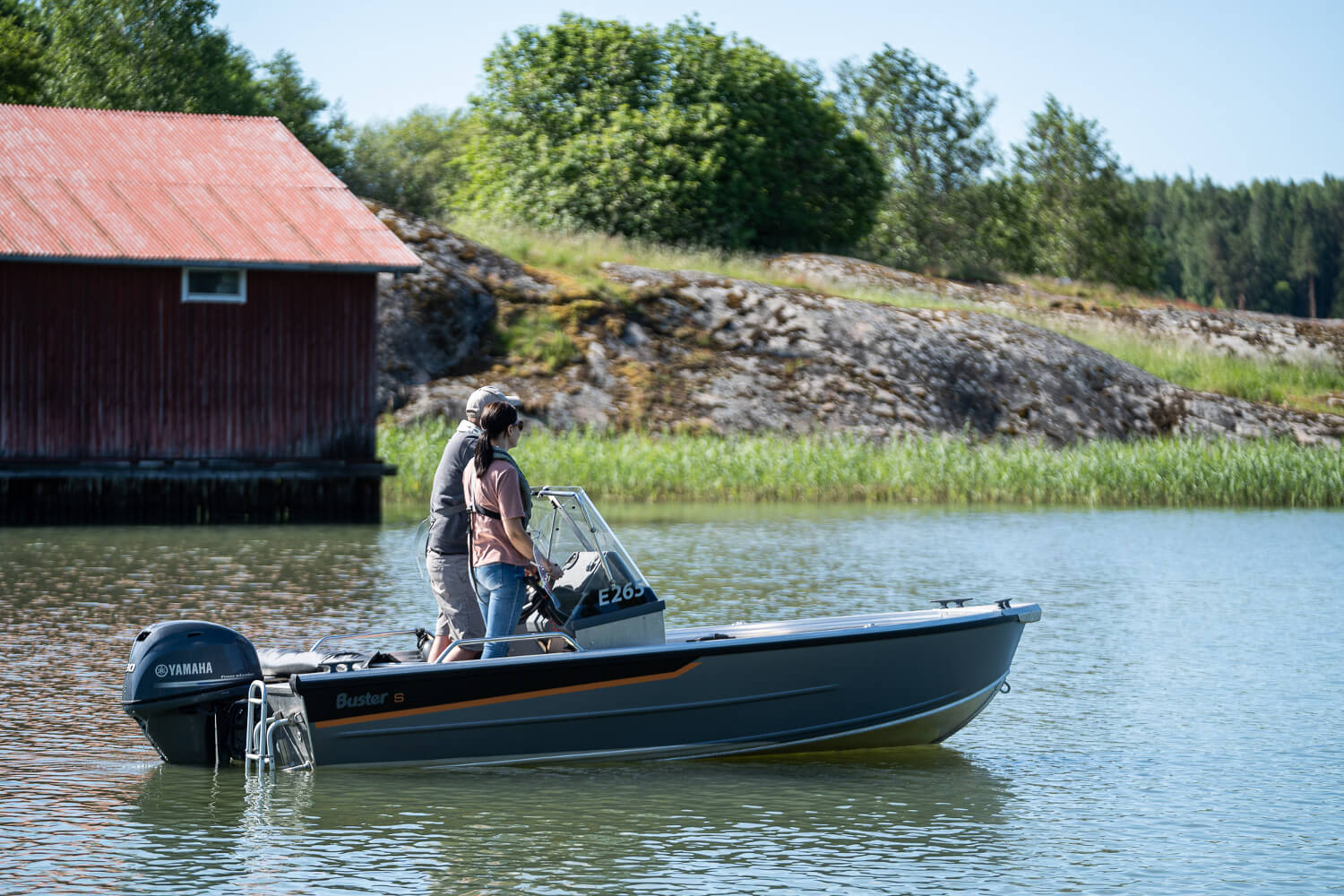 BUSTER S2 - Алюминиевая лодка BUSTER S2, Алюминиевая лодка Buster, Алюминиевая лодка Buster S2, Aluminium boat BUSTER S2, Алюмінієвий човен Buster S2, Алюминиевый катер Buster S2, Алюмінієвий катер Buster S2