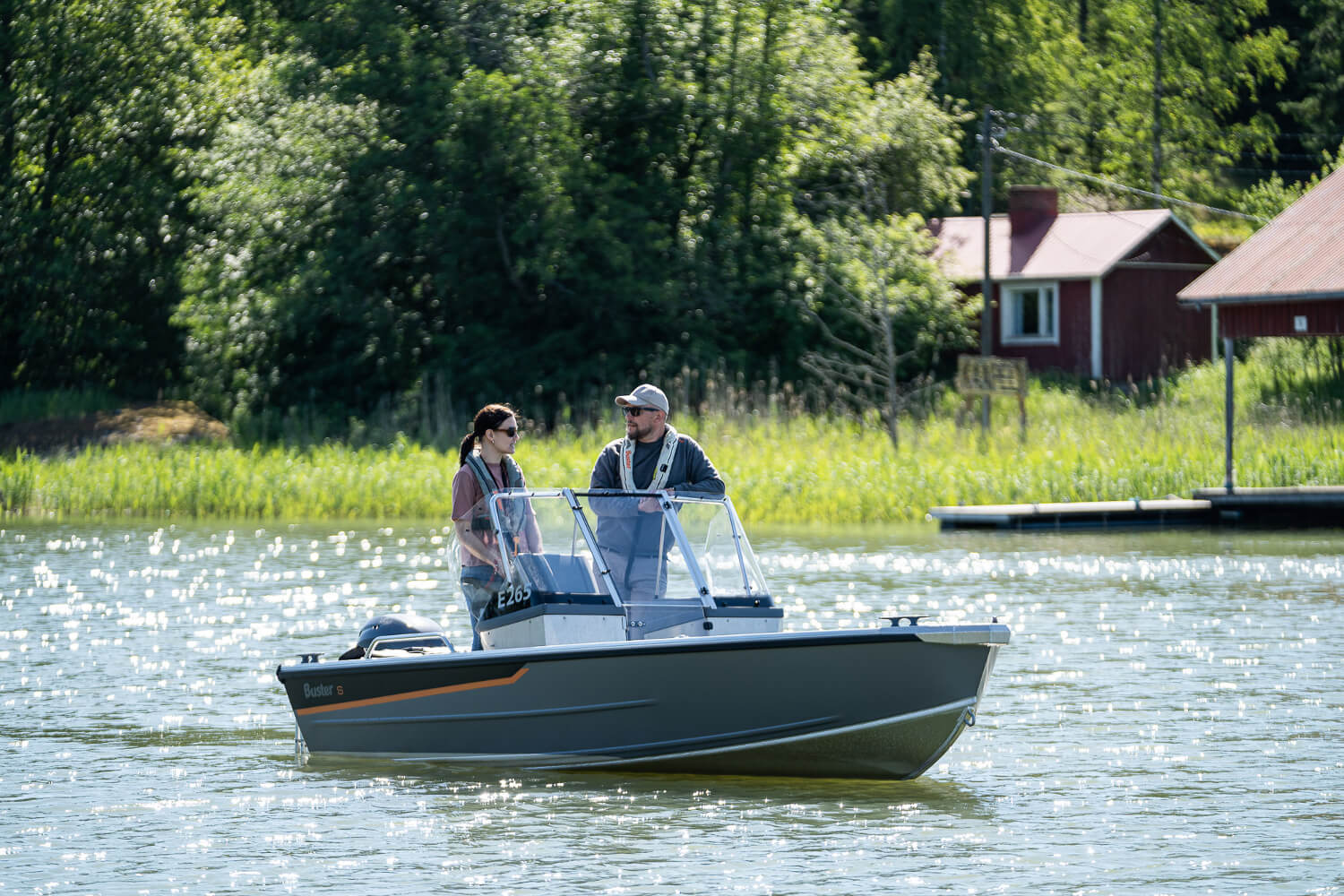 BUSTER S2 - Алюминиевая лодка BUSTER S2, Алюминиевая лодка Buster, Алюминиевая лодка Buster S2, Aluminium boat BUSTER S2, Алюмінієвий човен Buster S2, Алюминиевый катер Buster S2, Алюмінієвий катер Buster S2