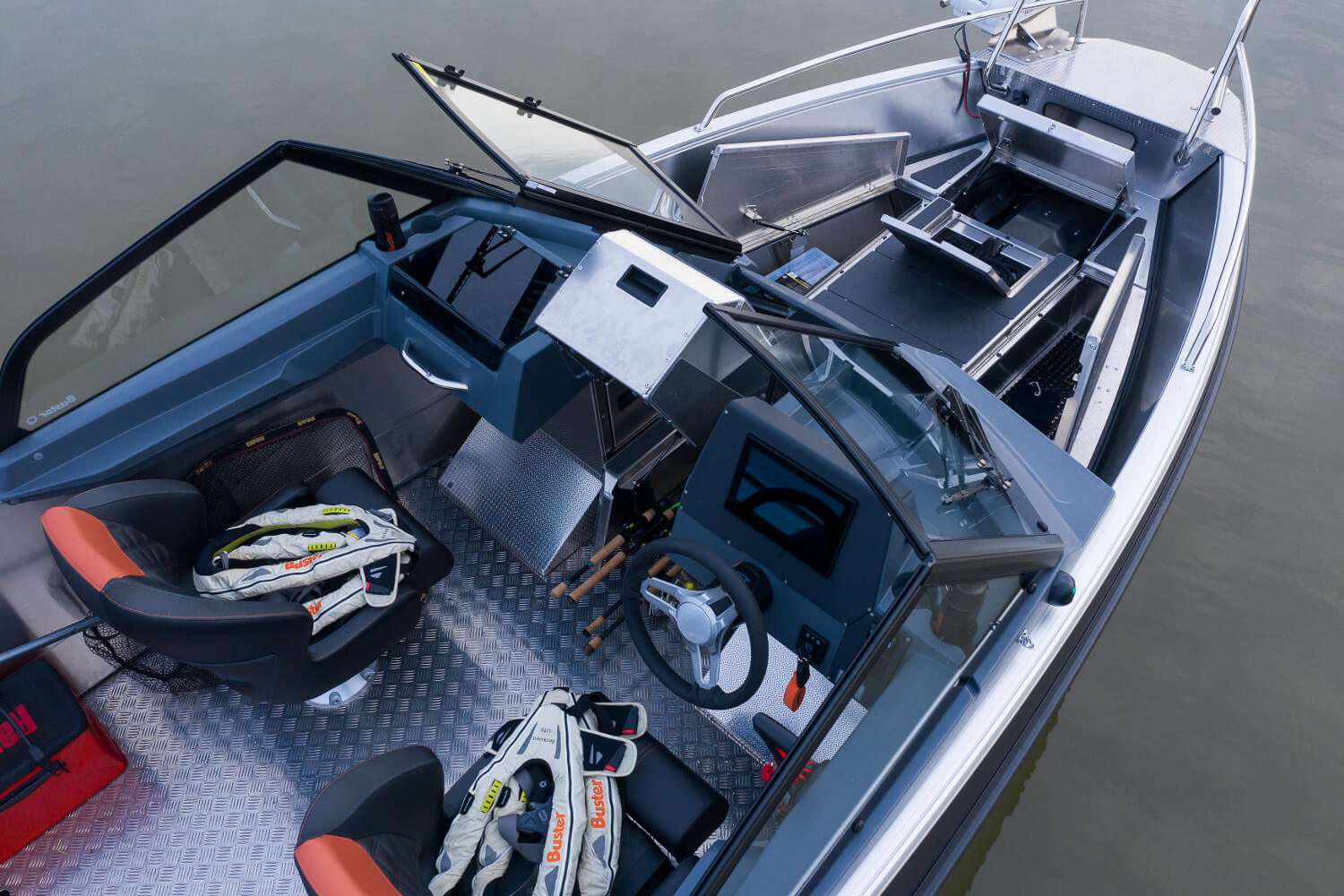 BUSTER XL Q - Алюминиевый катер BUSTER XL Q, BUSTER XL, Алюминиевая лодка Buster, Алюминиевая лодка Buster XL Q, Aluminium boat BUSTER XL Q, Алюминиевая лодка Buster XL, Алюминиевый катер BUSTER XL, Aluminium boat BUSTER XL