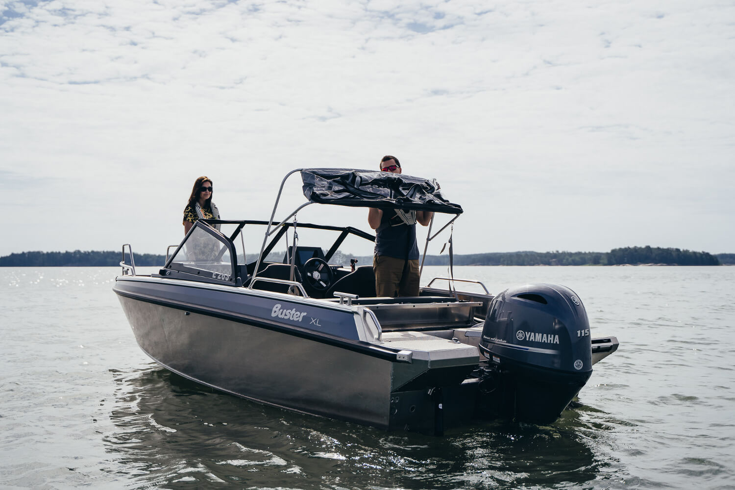 BUSTER XL Q - Алюминиевый катер BUSTER XL Q, BUSTER XL, Алюминиевая лодка Buster, Алюминиевая лодка Buster XL Q, Aluminium boat BUSTER XL Q, Алюминиевая лодка Buster XL, Алюминиевый катер BUSTER XL, Aluminium boat BUSTER XL