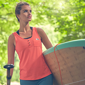 JOBE, 595116012, Discover Tanktop Coral, Women, майка, женская, футболка
