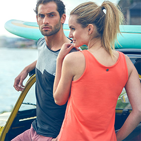 JOBE, 595116012, Discover Tanktop Coral, Women, майка, женская, футболка