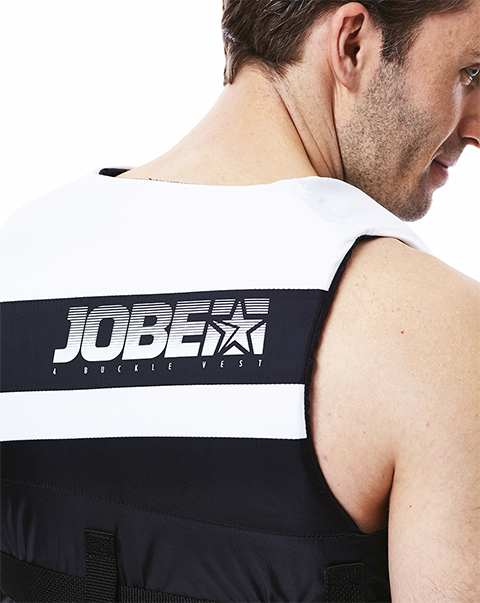 4 Buckle Vest Black JOBE - Жилет спасательный 4 Buckle Vest Black JOBE, 244817570, Жилет спасательный унисекс, Жилет страховочный unisex, Жилет страховочный, Жилет спасательный