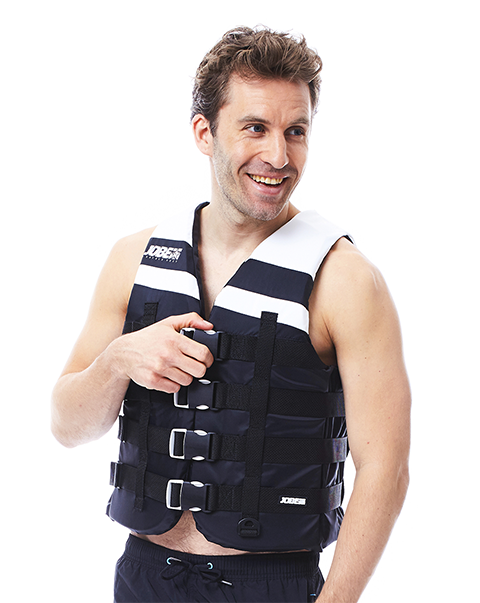 4 Buckle Vest Black JOBE - Жилет спасательный 4 Buckle Vest Black JOBE, 244817570, Жилет спасательный унисекс, Жилет страховочный unisex, Жилет страховочный, Жилет спасательный