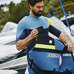 Neoprene Vest Men Lime JOBE, 244917106, Жилет страховочный мужской, Жилет страховочный, Жилет спасательный