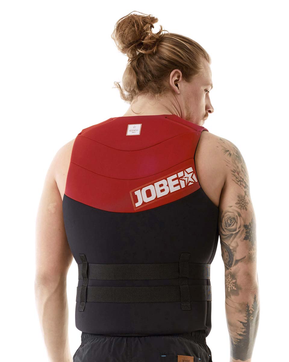 Neoprene Vest Men Red JOBE - Жилет страховочный мужской Neoprene Vest Men Red JOBE, Vest Men JOBE, 244918105, JOBE 244918105, Жилет страховочный мужской, Жилет страховочный, Жилет спасательный, водный жилет