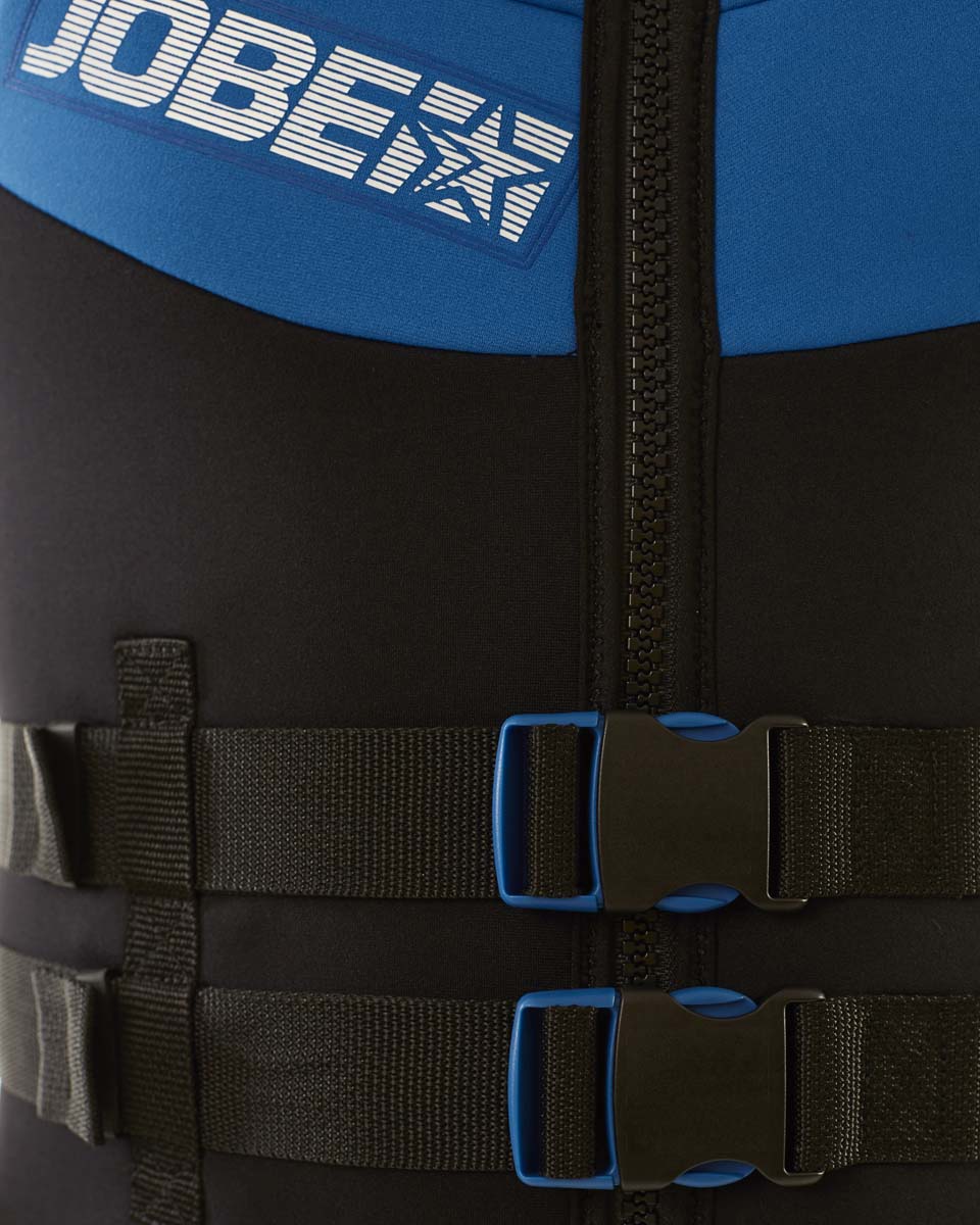Neoprene Vest Men Blue JOBE - Жилет страховочный мужской Neoprene Vest Men Blue JOBE, Vest Men JOBE, 244918106, JOBE 244918106, Жилет страховочный мужской, Жилет страховочный, Жилет спасательный, водный жилет