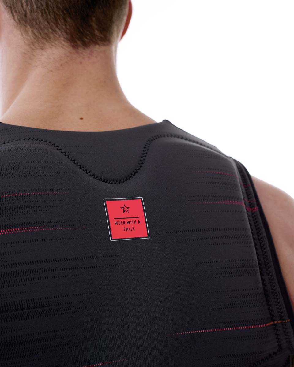 Reversible Comp Vest Zipper Fury Red|Graphite Grey Men JOBE - Жилет страховочный мужской двухсторонний Reversible Comp Vest Zipper Fury Red|Graphite Grey Men JOBE, Vest Men JOBE, 554018002, JOBE 554018002, Жилет страховочный мужской, Жилет страховочный, Жилет спасательный, водный жилет, двухсторонний страховочный жилет