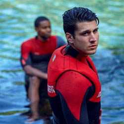 Neoprene Vest Men Red JOBE, Vest Men JOBE, 244918105, JOBE 244918105, Жилет страховочный мужской, Жилет страховочный, Жилет спасательный, водный жилет