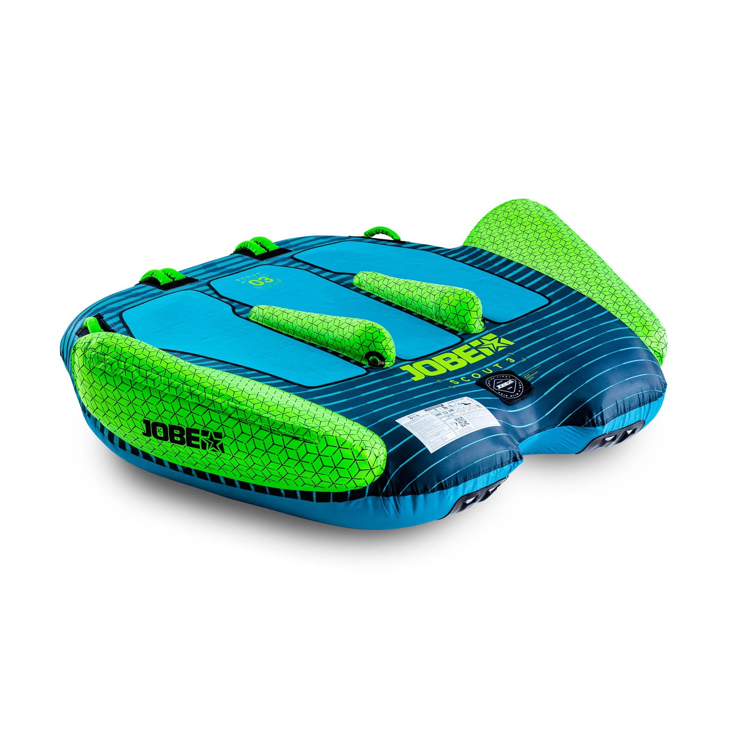 Scout Towable 3P JOBE - Надувной буксируемый водный аттракцион Scout Towable 3P JOBE, Jobe 230323002, 230323002, Scout 3P JOBE, Jobe Scout 3P, Jobe, Надувной буксируемый водный аттракцион, буксируемый надувной водный аттракцион, надувной водный аттракцион, водный аттракцион, буксируемый водный аттракцион, буксируемый аттракцион, водный аттракцион Jobe, двухместная плюшка, плюшка