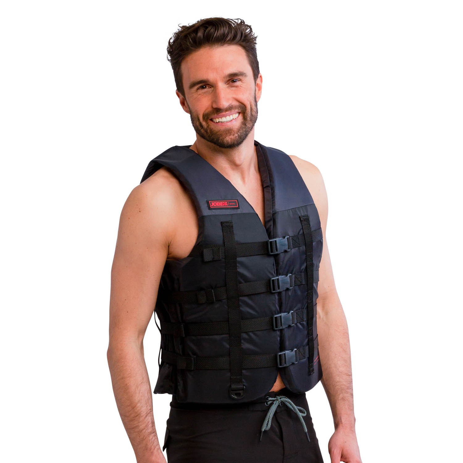 Dual Vest Black JOBE - Жилет спасательный Dual Vest Black JOBE, 244823023, Жилет спасательный унисекс, Жилет страховочный unisex, Жилет страховочный, Жилет спасательный