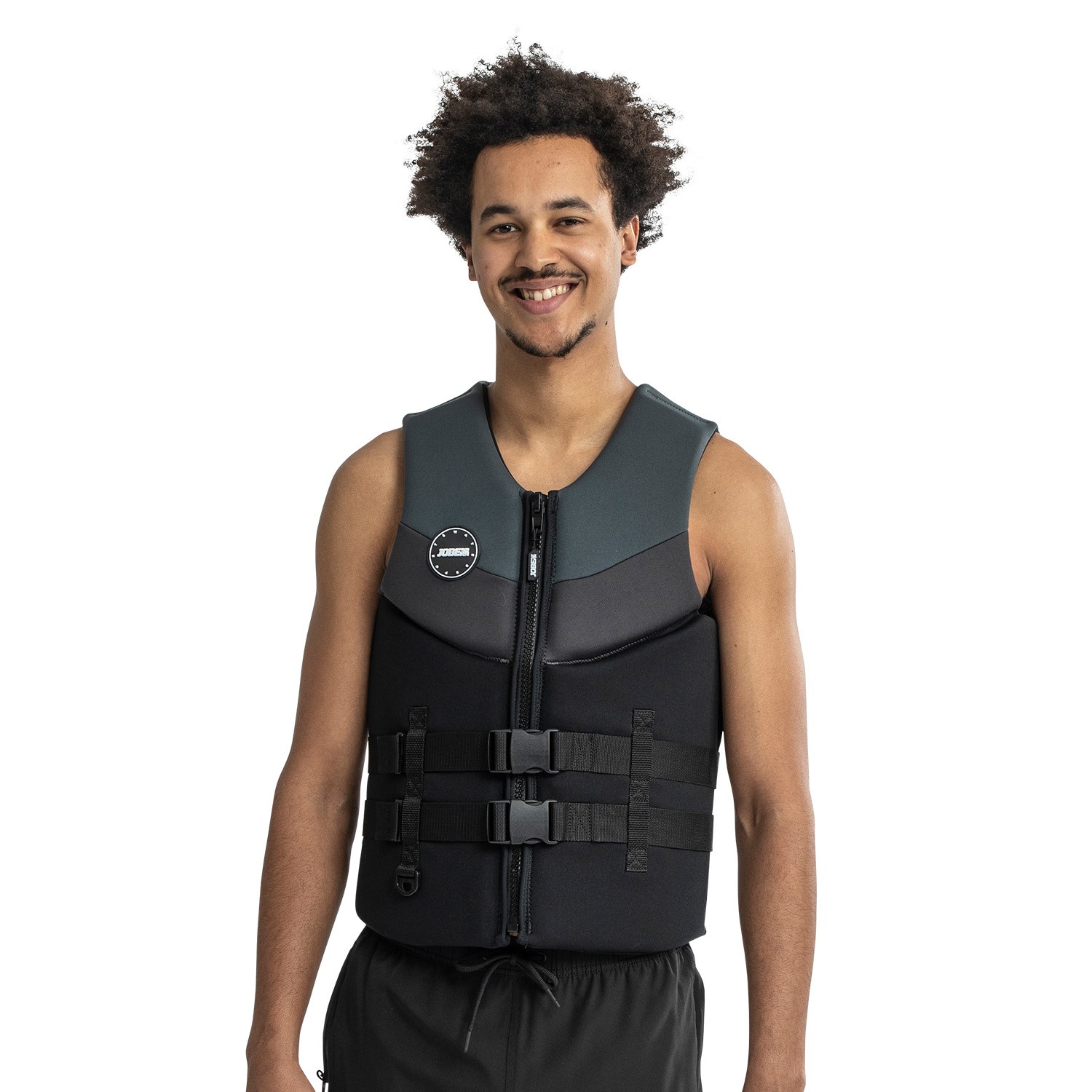 Neoprene Life Vest Men Graphite Grey JOBE - Жилет страховочный мужской Neoprene Life Vest Men Graphite Grey JOBE, Vest Men JOBE, 244922001, JOBE 244922001, Жилет страхувальний чоловічий, Жилет страхувальний, Жилет рятувальний, Жилет страховочный мужской, Жилет страховочный, Жилет спасательный, водный жилет