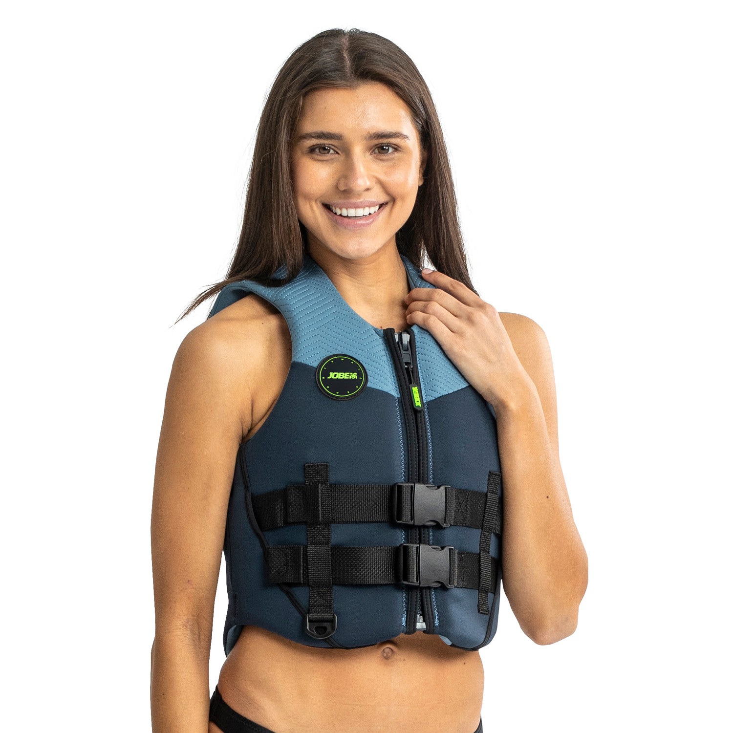 Neoprene Life Vest Women Midnight Blue JOBE - Женский неопреновый страховочный жилет Neoprene Life Vest Women Midnight Blue JOBE, 244922006, Жилет страховочный женский, Жилет страховочный, Жилет спасательный, Женский неопреновый страховочный жилет, Жіночий неопреновий страхувальний жилет
