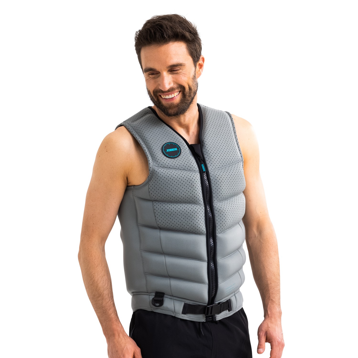 Fragment Vest Men Grey JOBE - Жилет страховочный мужской Fragment Vest Men Grey JOBE, Vest Men JOBE, 244924001, JOBE 244924001, Жилет страхувальний чоловічий, Жилет страхувальний, Жилет рятувальний, Жилет страховочный мужской, Жилет страховочный, Жилет спасательный, водный жилет