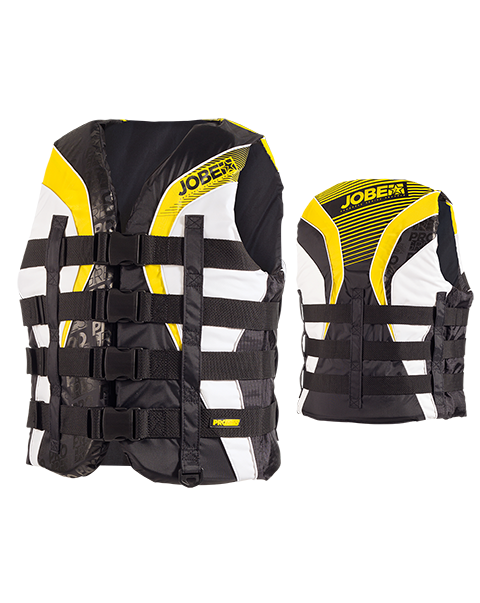 Progress 4 Buckle Vest Yellow JOBE - Жилет спасательный Progress 4 Buckle Vest Yellow JOBE, 244815014, Жилет спасательный унисекс, Жилет страховочный unisex, Жилет страховочный, Жилет спасательный