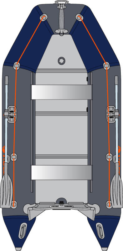 Dark Grey / Blue