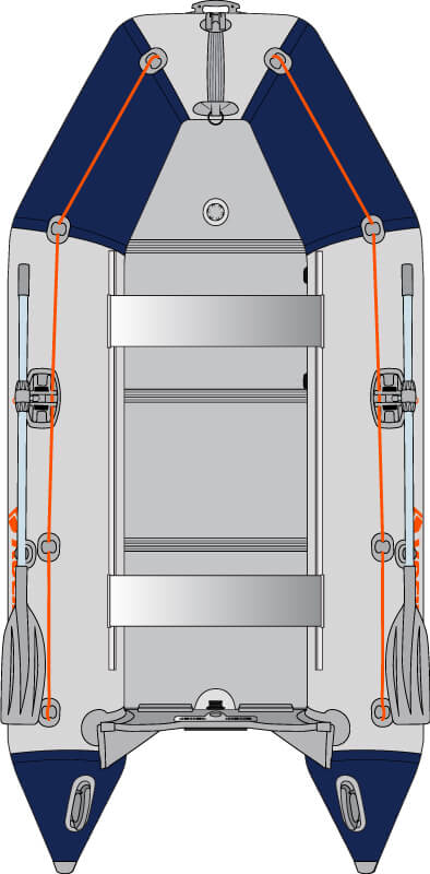 Light Grey / Blue