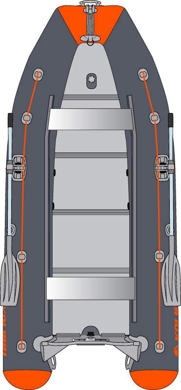 Dark Grey / Orange
