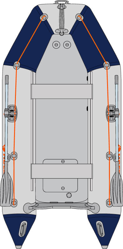 Light Grey / Blue