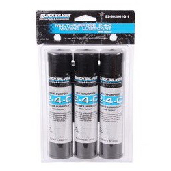 Quicksilver 2-4-С, Смазка универсальная Quicksilver, 2-4-С, Quicksilver 2-4-C Marine Grease, 8M0208465 Quicksilver, 8M0208465