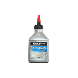 Жидкость Quicksilver для гидравлической системы подъема двигателя, 858074QB1 Quicksilver, 858074QB1, Рідина Quicksilver для гідравлічної системи підйому двигуна 237 ml
