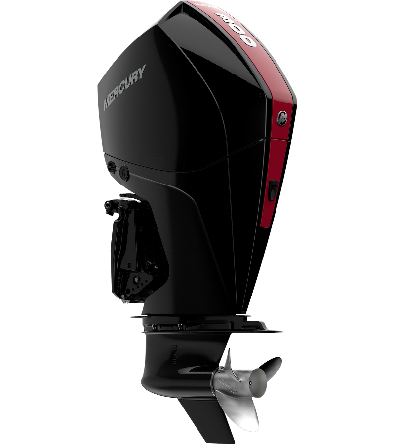 Четырёхтактный подвесной лодочный мотор MERCURY FourStroke 300hp (Base color Phantom Black — Redline Red) Четырёхтактный подвесной лодочный мотор MERCURY F 300 CXL DTS, MERCURY F 300 CXL DTS, MERCURY F300CXL DTS, MERCURY FourStroke 300hp, MERCURY F 300, MERCURY F300