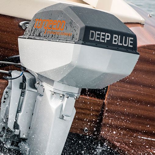 Лодочный электромотор с креплением на транец Torqeedo Deep Blue 40.0 RL Лодочный электромотор, Torqeedo, Deep Blue, 40.0 RL, 40.0, крепление на транец